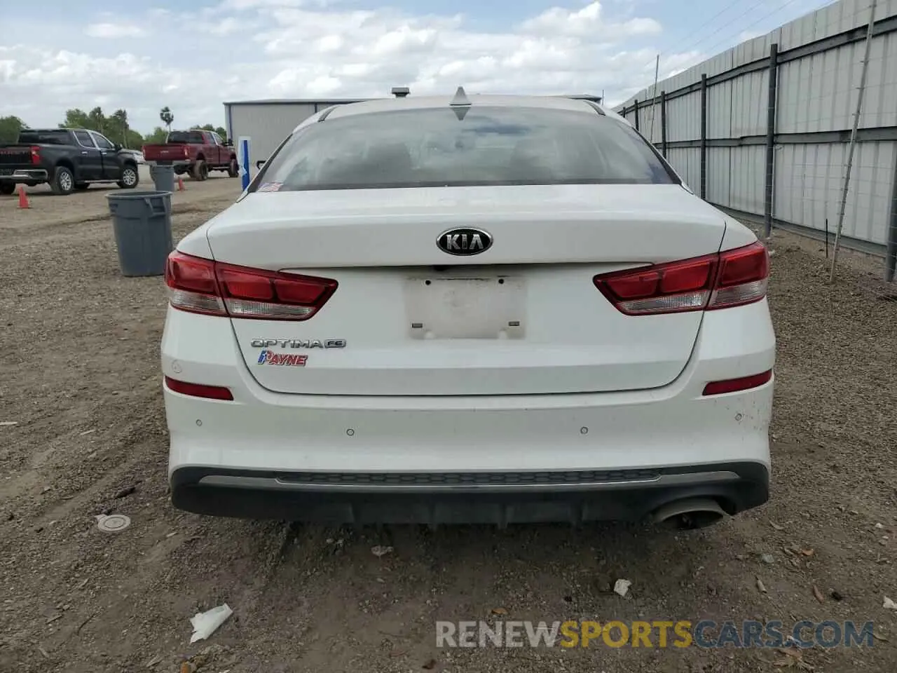 6 Photograph of a damaged car 5XXGT4L37KG357339 KIA OPTIMA 2019