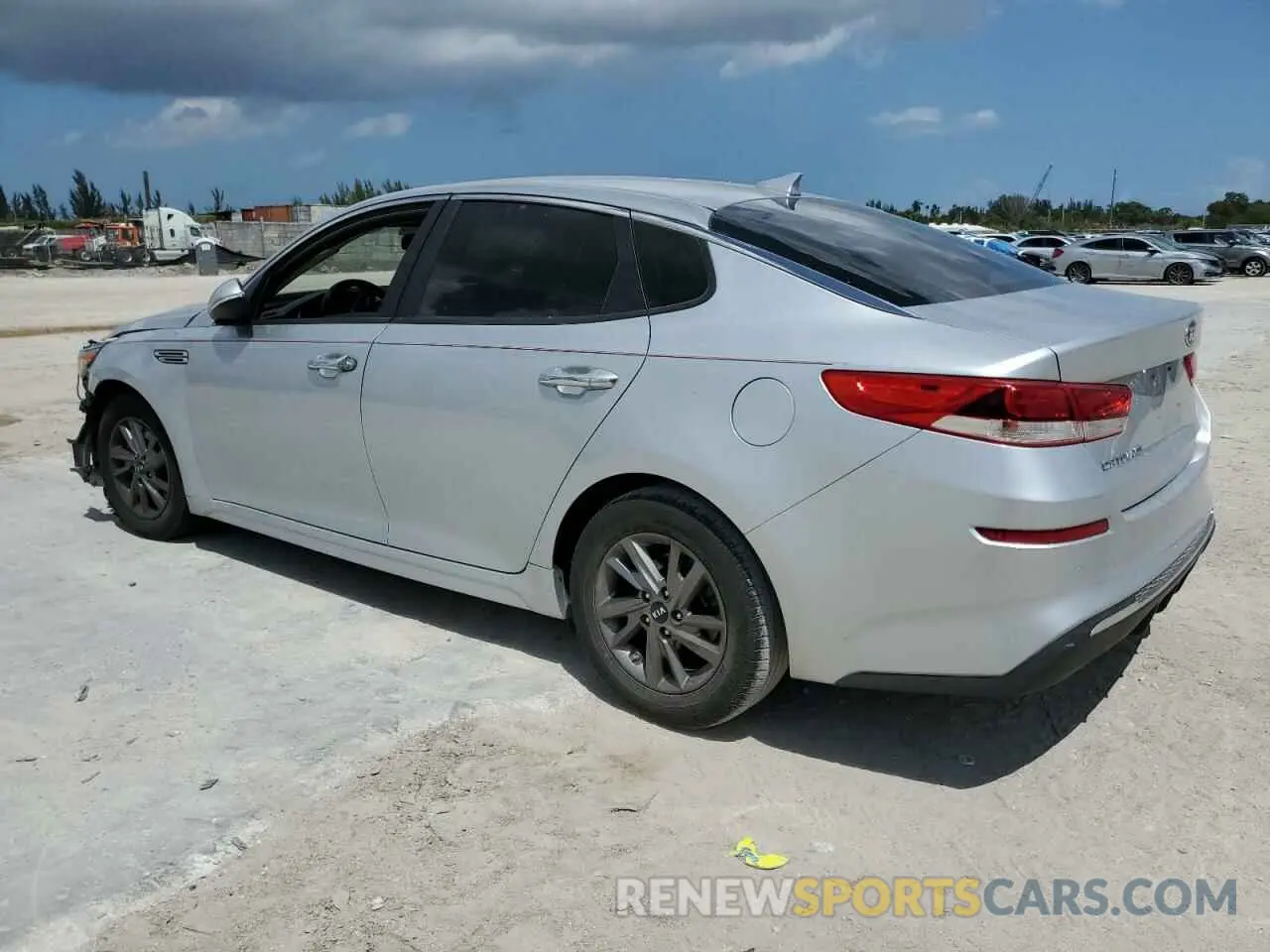 2 Photograph of a damaged car 5XXGT4L37KG358166 KIA OPTIMA 2019