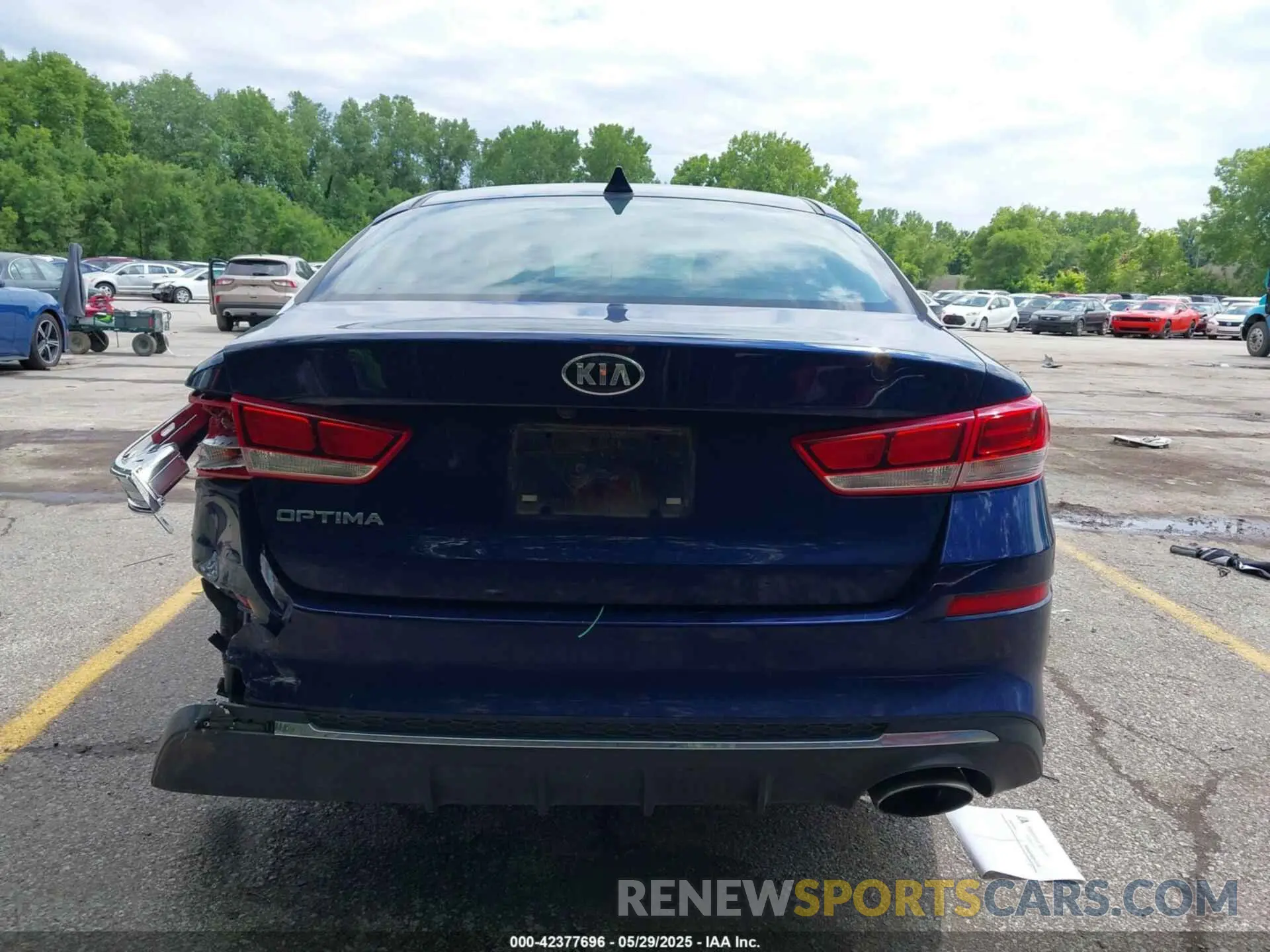 16 Photograph of a damaged car 5XXGT4L37KG362816 KIA OPTIMA 2019