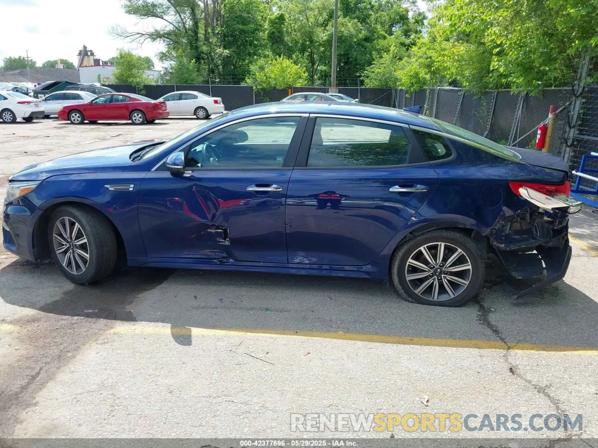 6 Photograph of a damaged car 5XXGT4L37KG362816 KIA OPTIMA 2019
