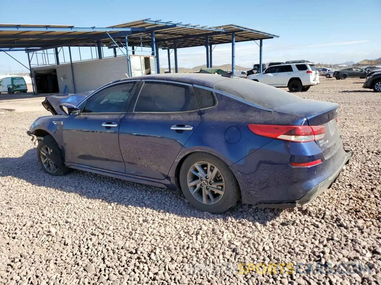 2 Photograph of a damaged car 5XXGT4L37KG365120 KIA OPTIMA 2019