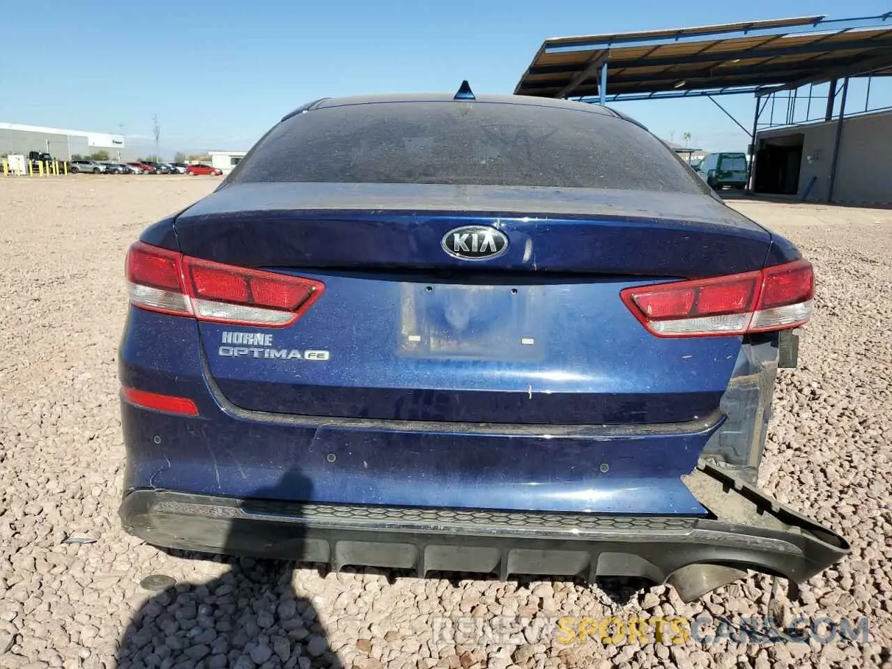 6 Photograph of a damaged car 5XXGT4L37KG365120 KIA OPTIMA 2019