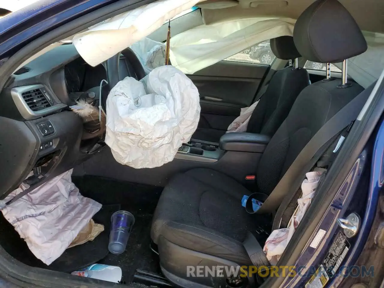 7 Photograph of a damaged car 5XXGT4L37KG365120 KIA OPTIMA 2019