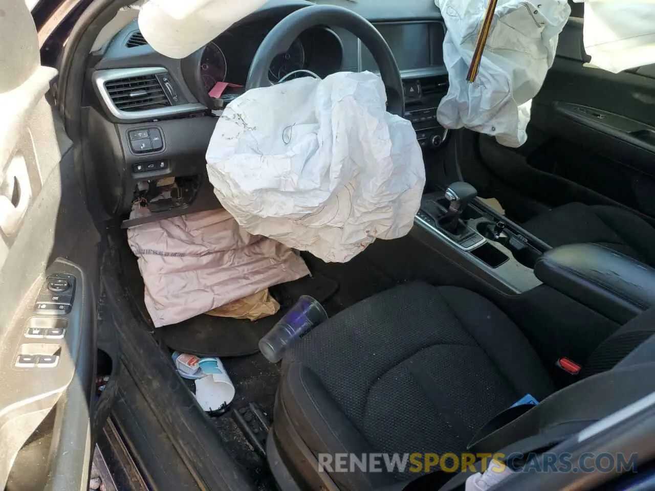 8 Photograph of a damaged car 5XXGT4L37KG365120 KIA OPTIMA 2019