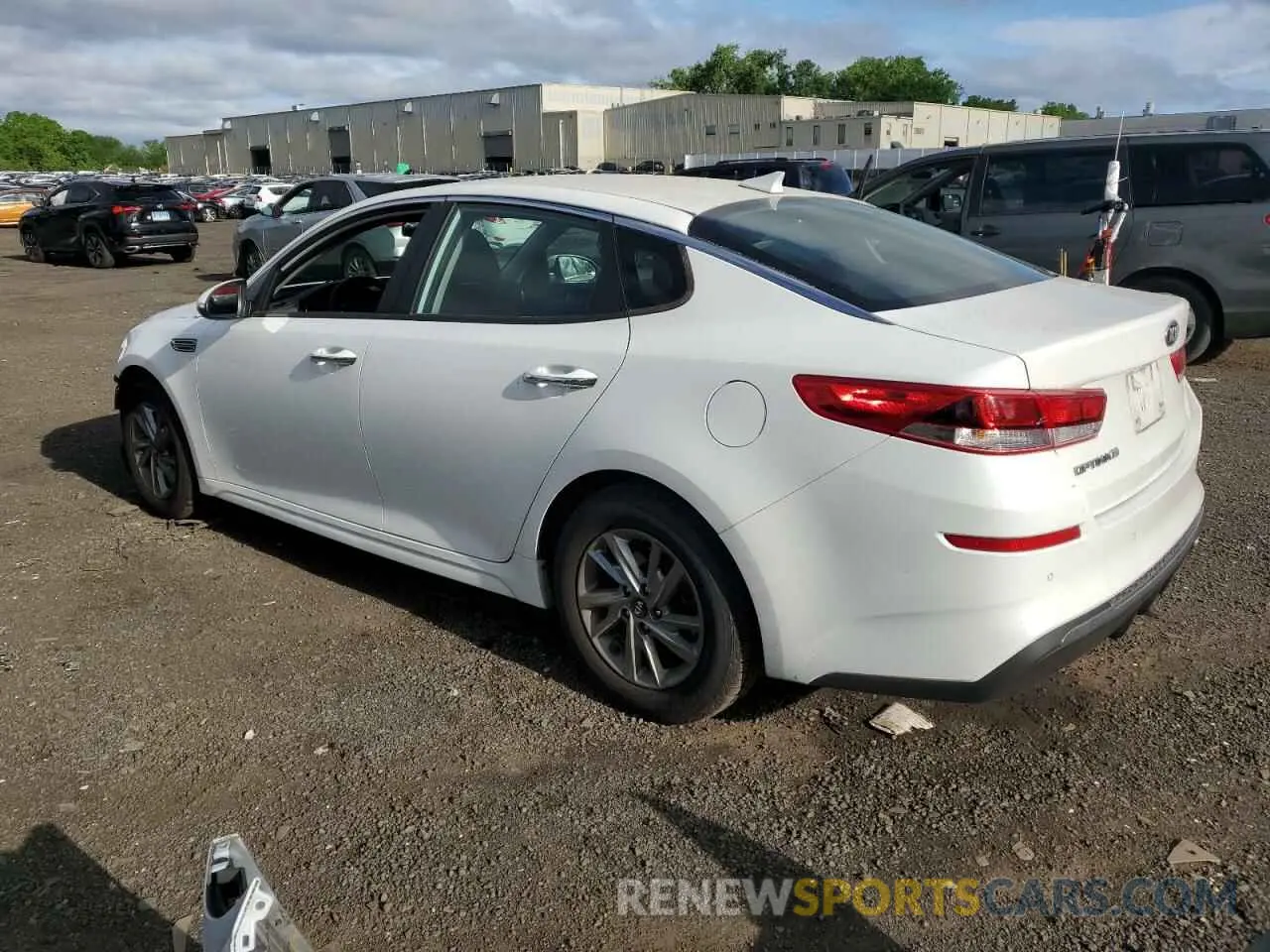 2 Photograph of a damaged car 5XXGT4L37KG365201 KIA OPTIMA 2019