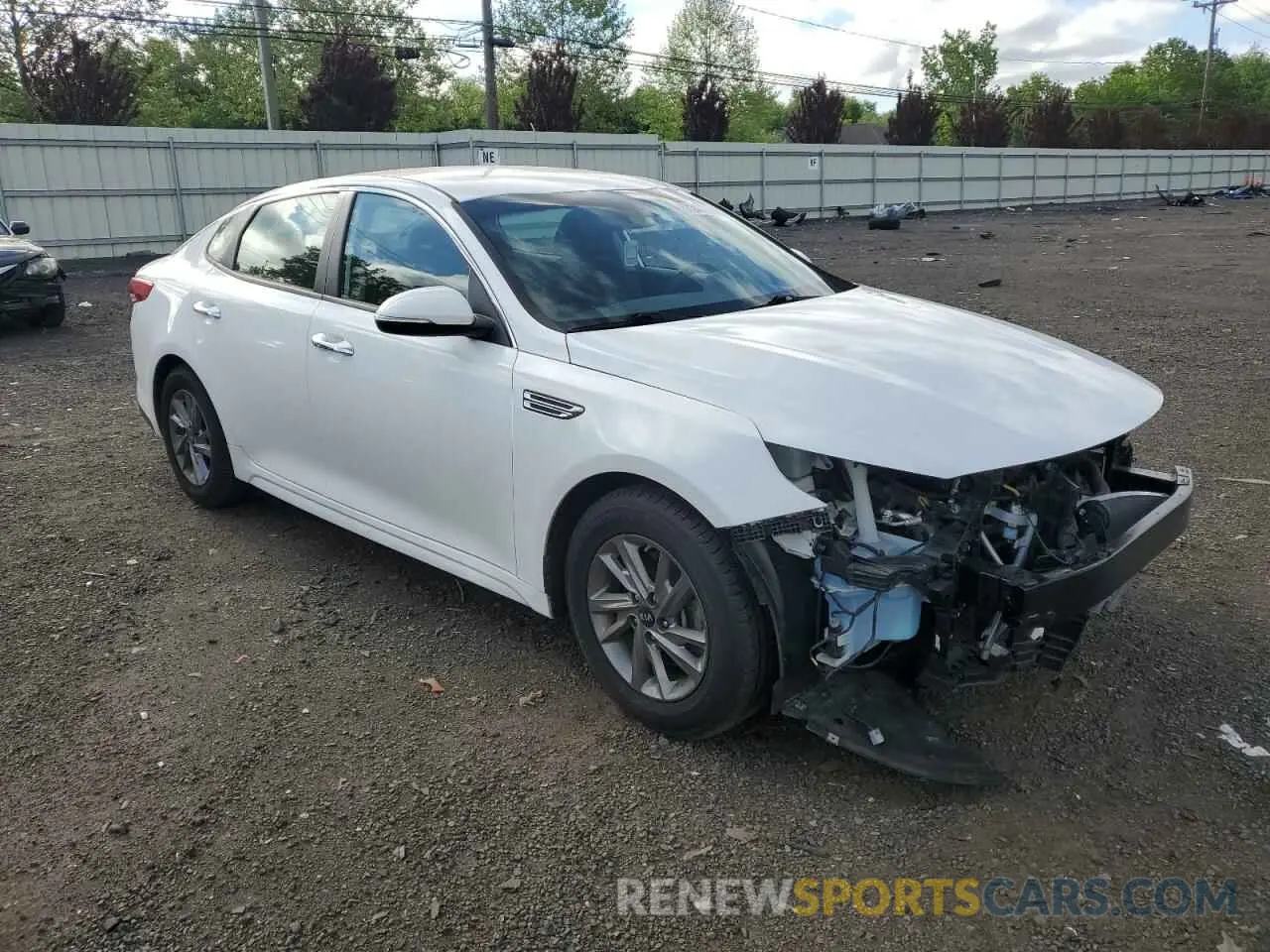 4 Photograph of a damaged car 5XXGT4L37KG365201 KIA OPTIMA 2019
