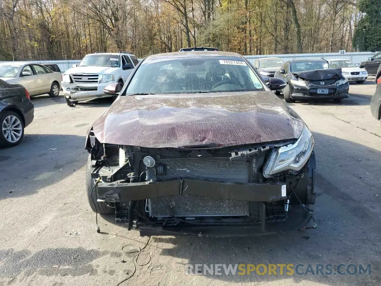 5 Photograph of a damaged car 5XXGT4L37KG365487 KIA OPTIMA 2019