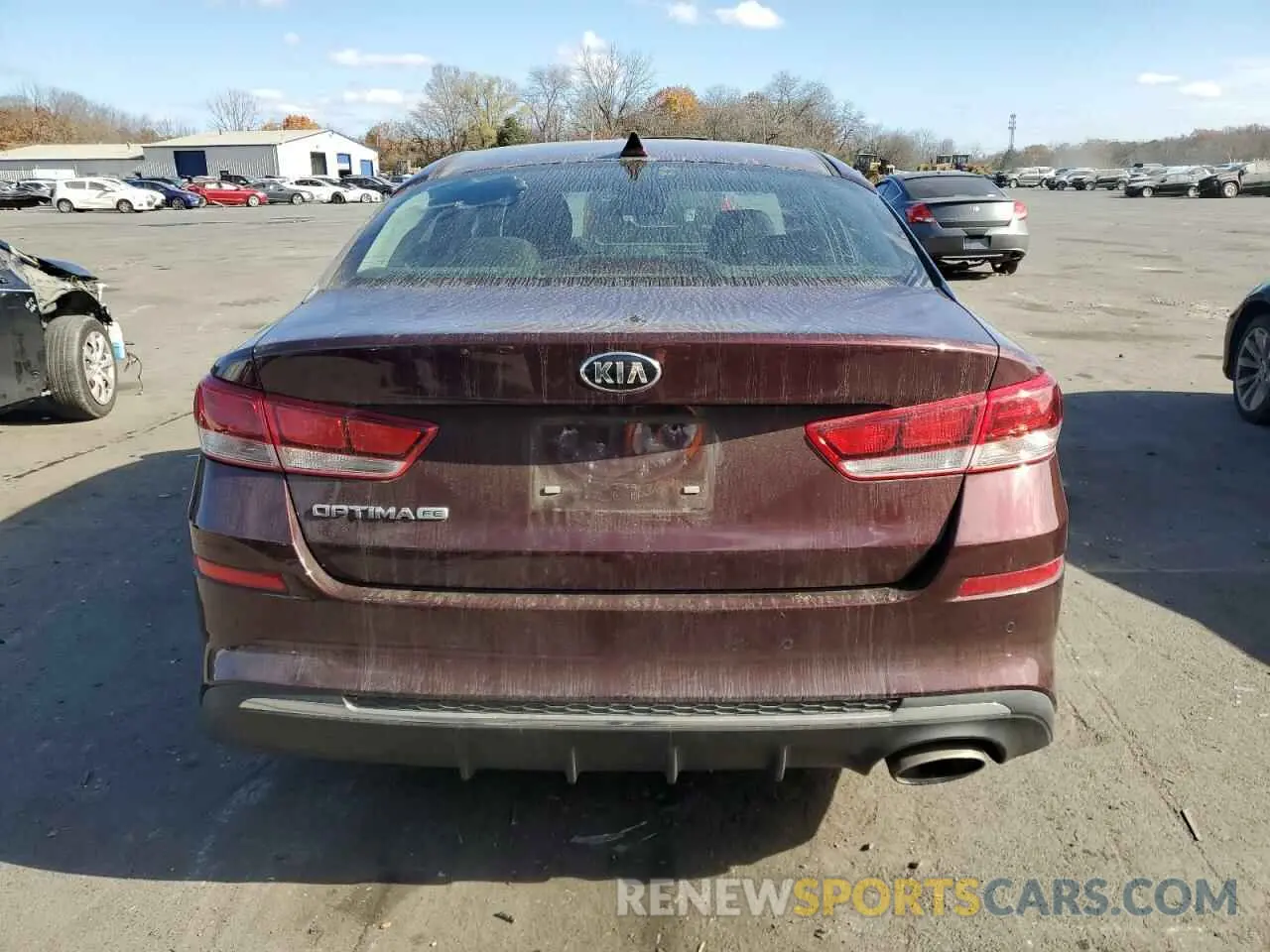 6 Photograph of a damaged car 5XXGT4L37KG365487 KIA OPTIMA 2019