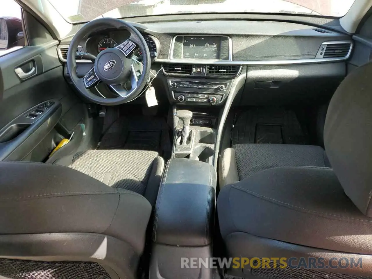 8 Photograph of a damaged car 5XXGT4L37KG365487 KIA OPTIMA 2019