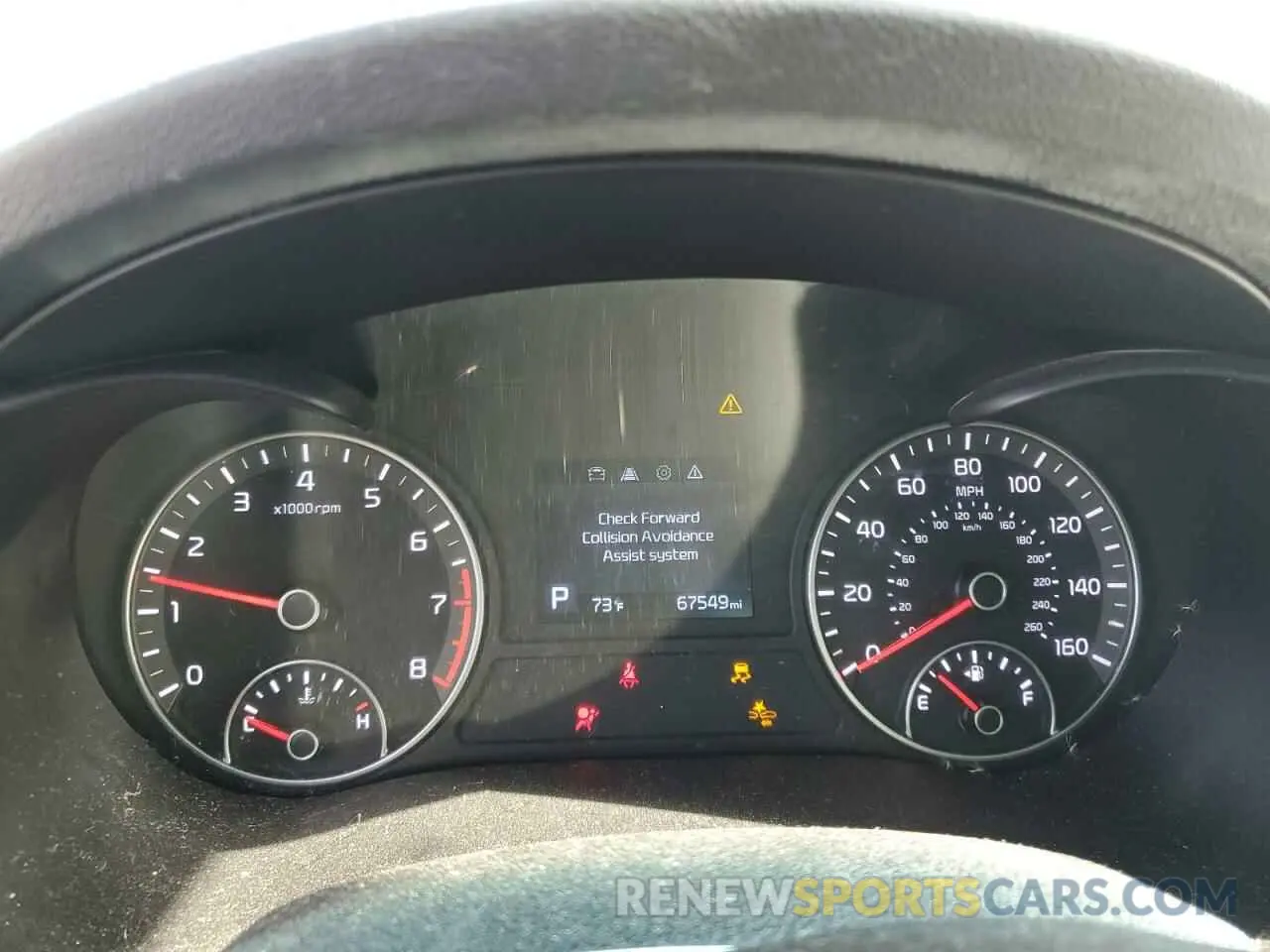 9 Photograph of a damaged car 5XXGT4L37KG365487 KIA OPTIMA 2019