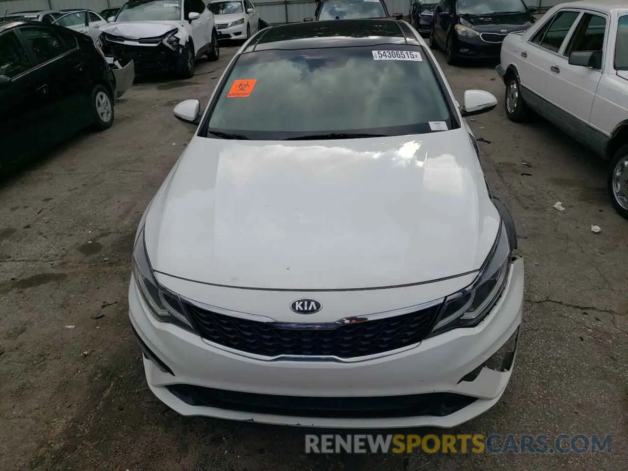 5 Photograph of a damaged car 5XXGT4L37KG377641 KIA OPTIMA 2019