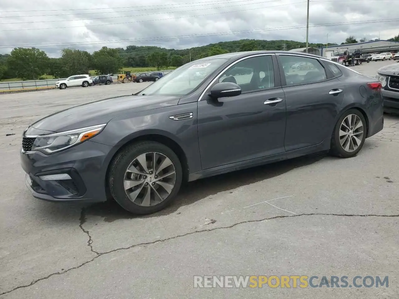 1 Photograph of a damaged car 5XXGT4L38KG280464 KIA OPTIMA 2019