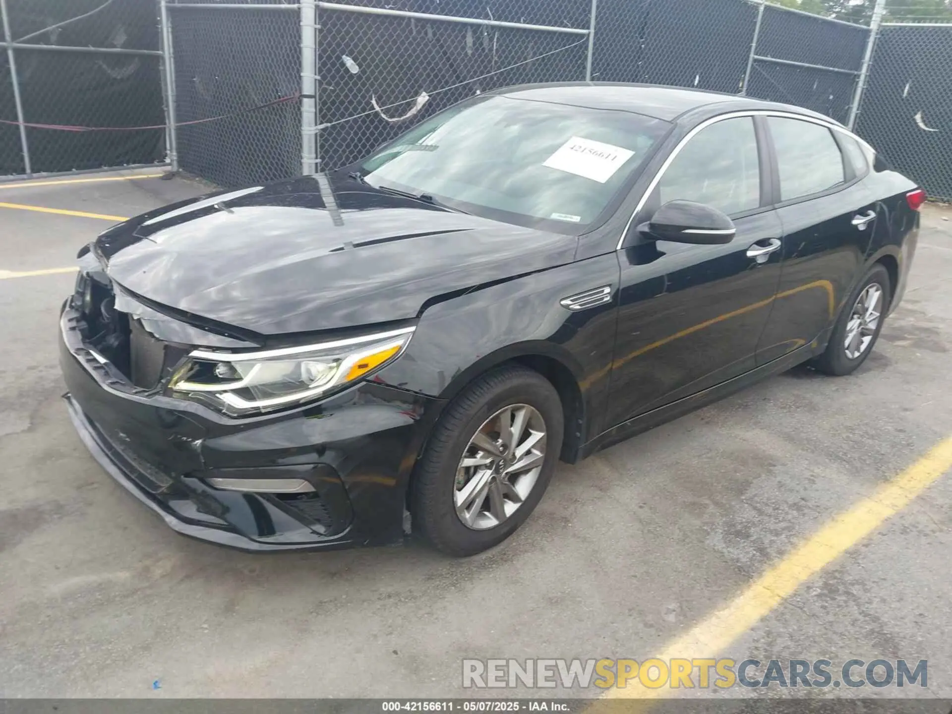 2 Photograph of a damaged car 5XXGT4L38KG283588 KIA OPTIMA 2019