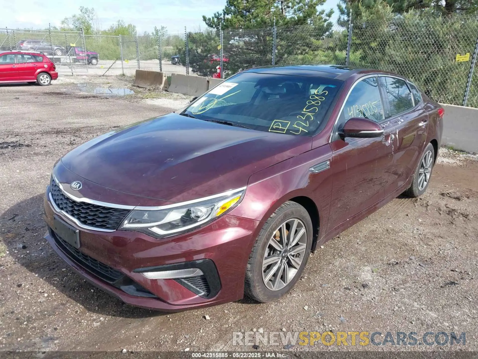 6 Photograph of a damaged car 5XXGT4L38KG300261 KIA OPTIMA 2019