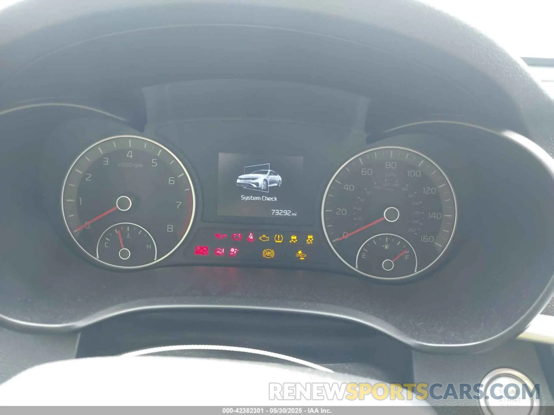 7 Photograph of a damaged car 5XXGT4L38KG303595 KIA OPTIMA 2019