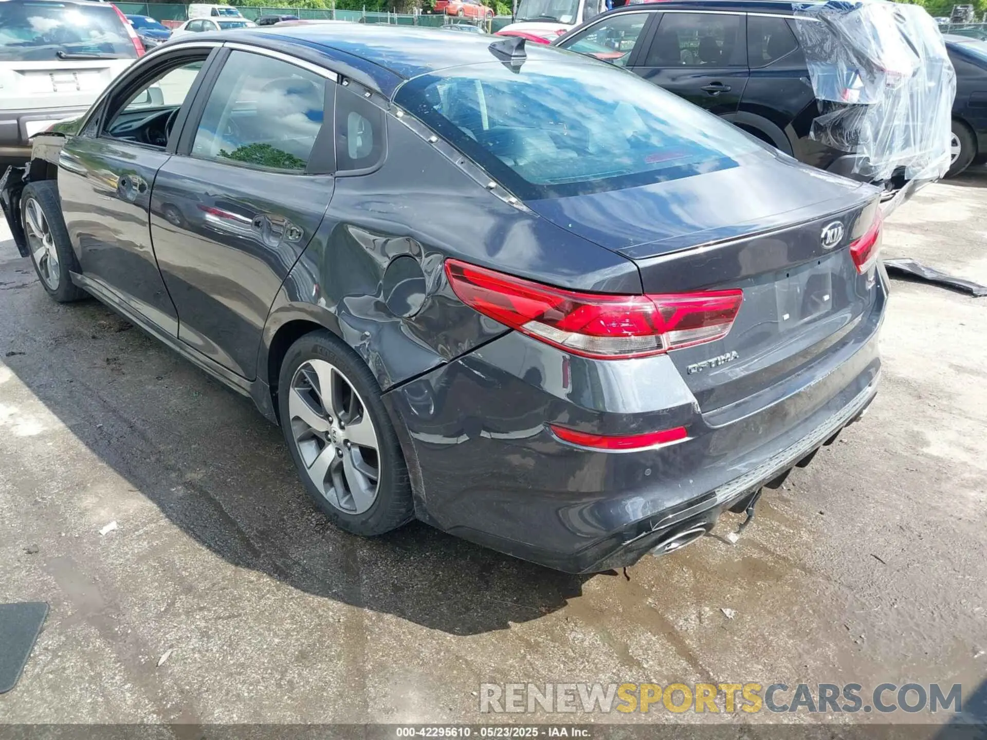 19 Photograph of a damaged car 5XXGT4L38KG309347 KIA OPTIMA 2019