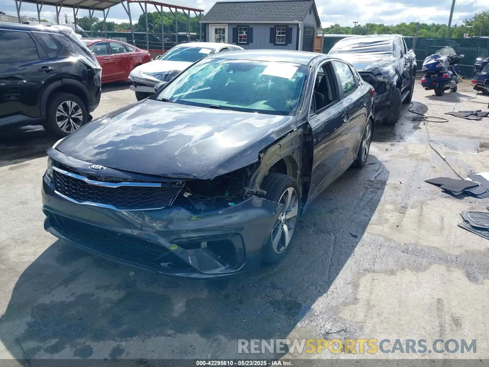 6 Photograph of a damaged car 5XXGT4L38KG309347 KIA OPTIMA 2019