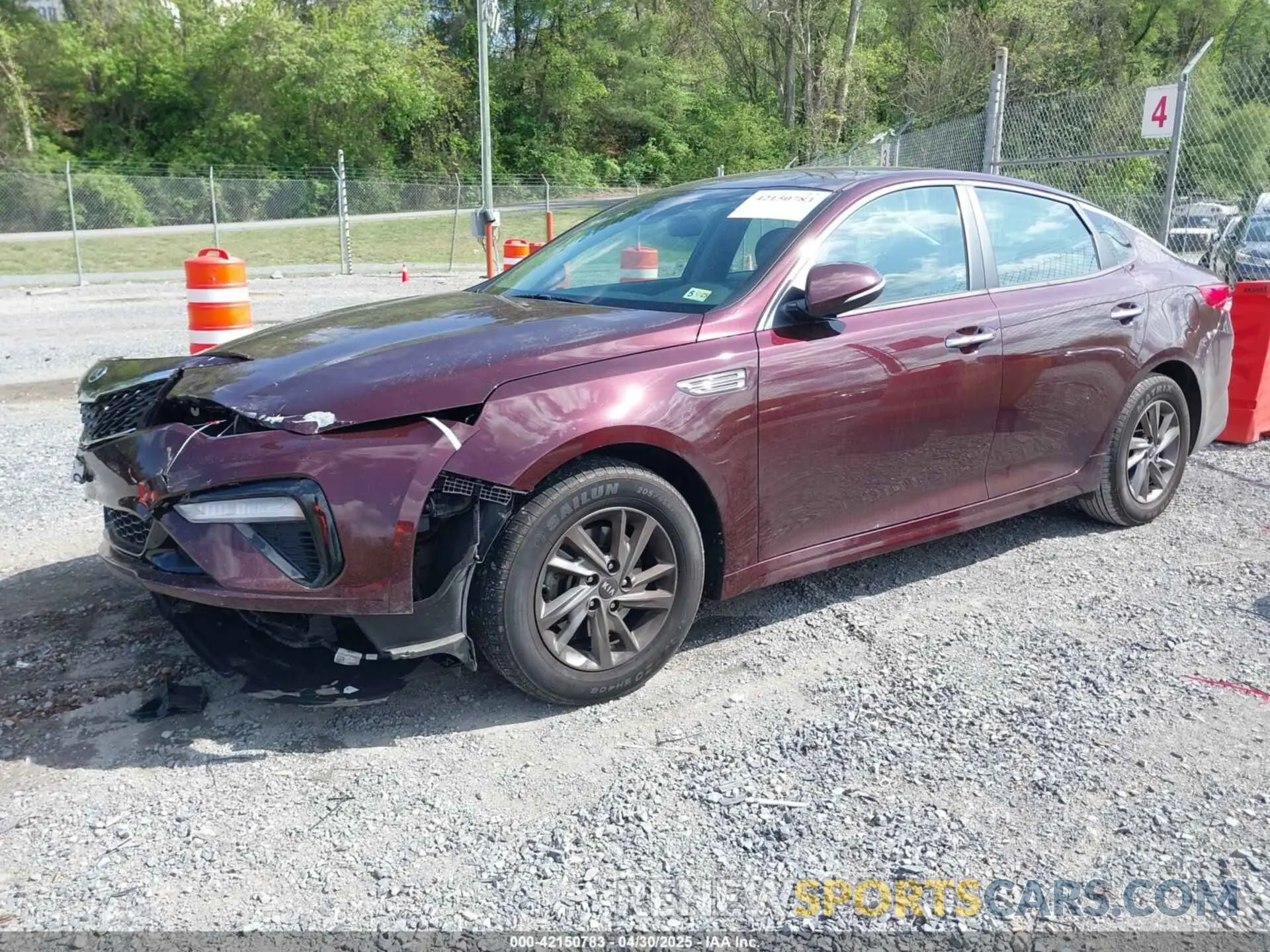 2 Photograph of a damaged car 5XXGT4L38KG320364 KIA OPTIMA 2019