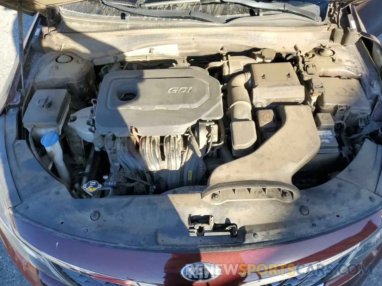 13 Photograph of a damaged car 5XXGT4L38KG333602 KIA OPTIMA 2019