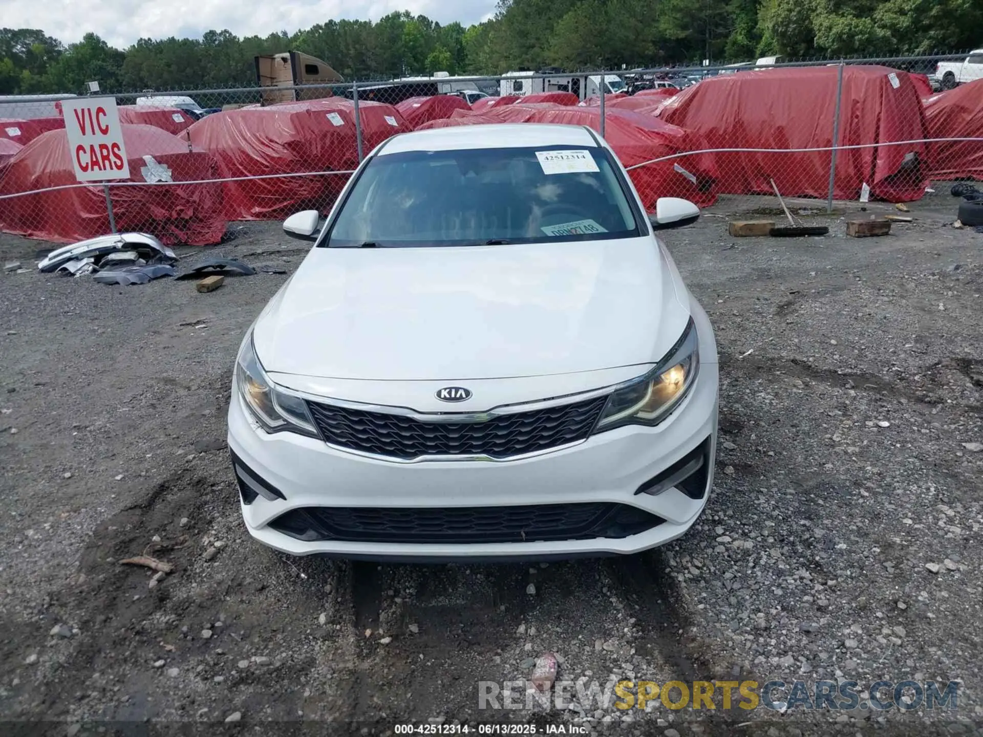 12 Photograph of a damaged car 5XXGT4L38KG346026 KIA OPTIMA 2019