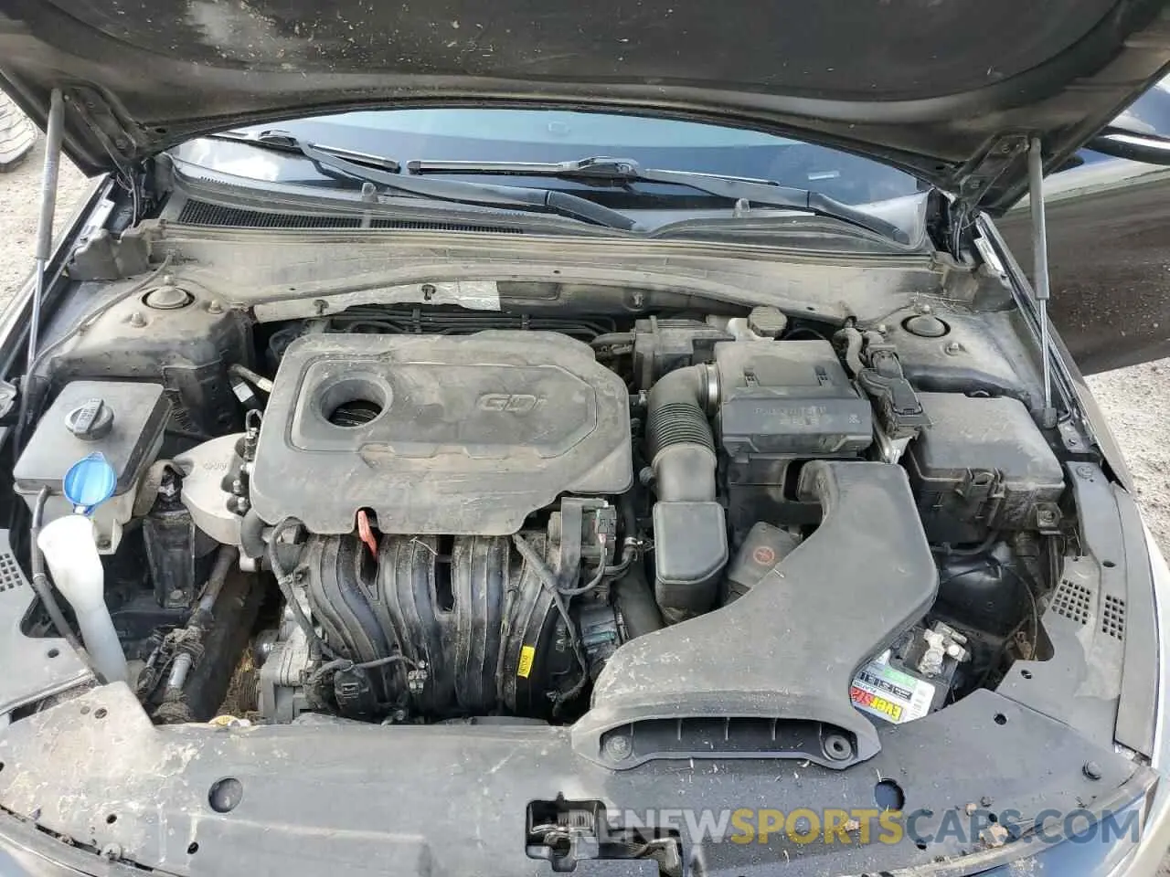 11 Photograph of a damaged car 5XXGT4L38KG347323 KIA OPTIMA 2019