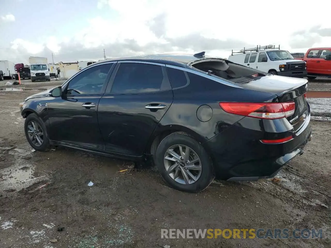2 Photograph of a damaged car 5XXGT4L38KG347323 KIA OPTIMA 2019