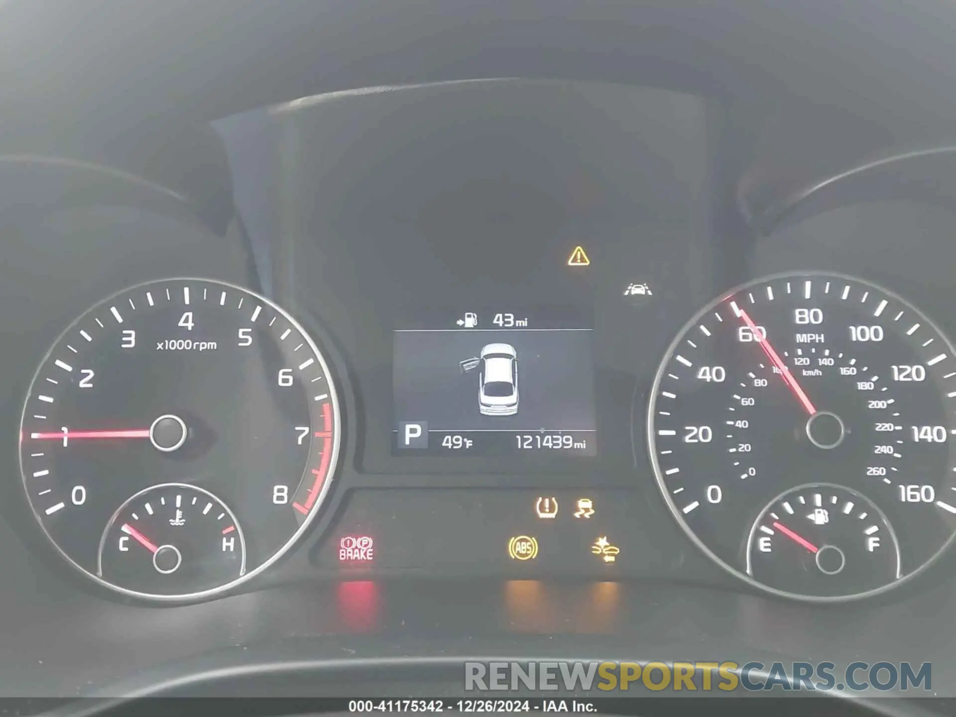 7 Photograph of a damaged car 5XXGT4L38KG347662 KIA OPTIMA 2019