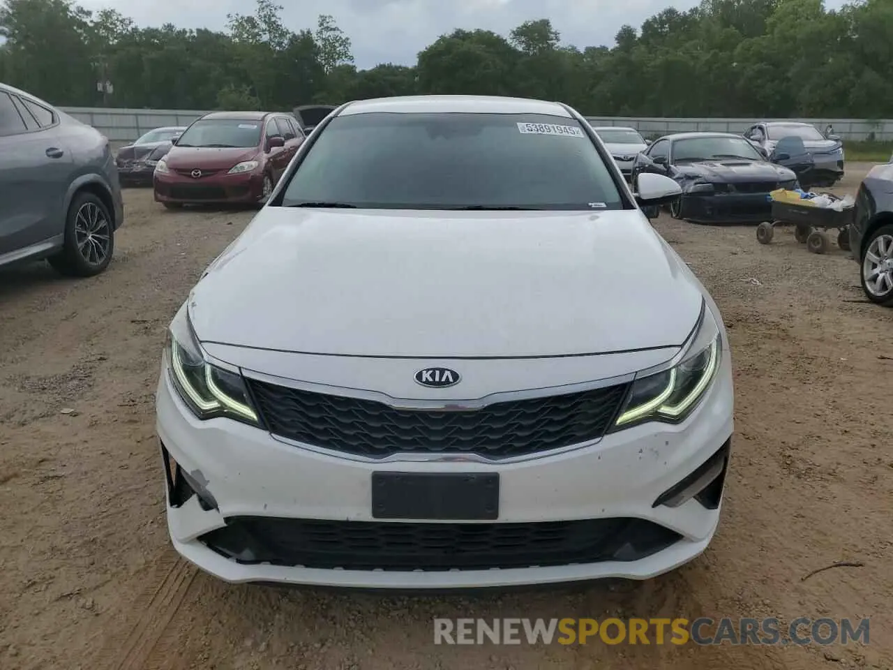 5 Photograph of a damaged car 5XXGT4L38KG357754 KIA OPTIMA 2019