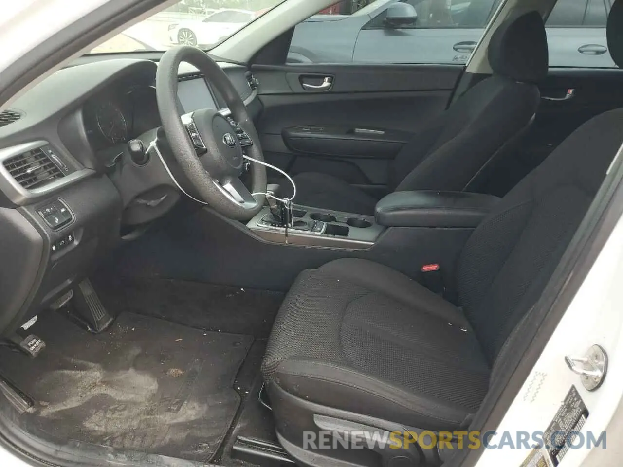 7 Photograph of a damaged car 5XXGT4L38KG357754 KIA OPTIMA 2019