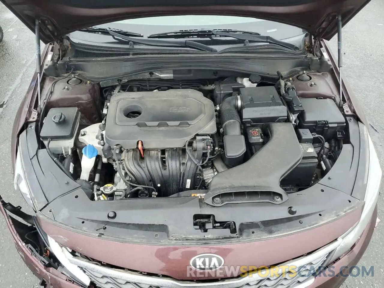 11 Photograph of a damaged car 5XXGT4L38KG359682 KIA OPTIMA 2019