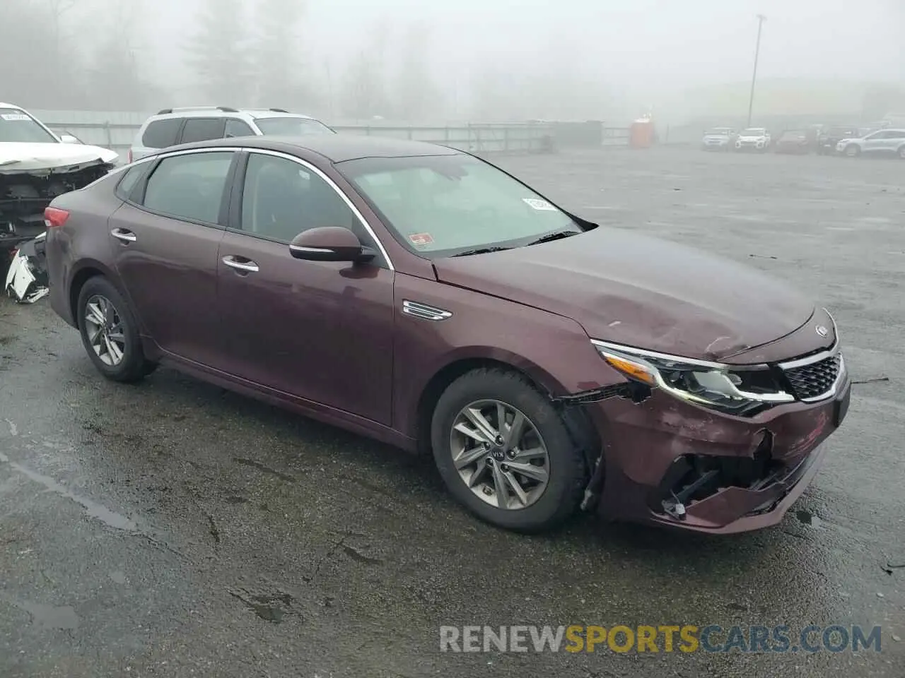 4 Photograph of a damaged car 5XXGT4L38KG359682 KIA OPTIMA 2019