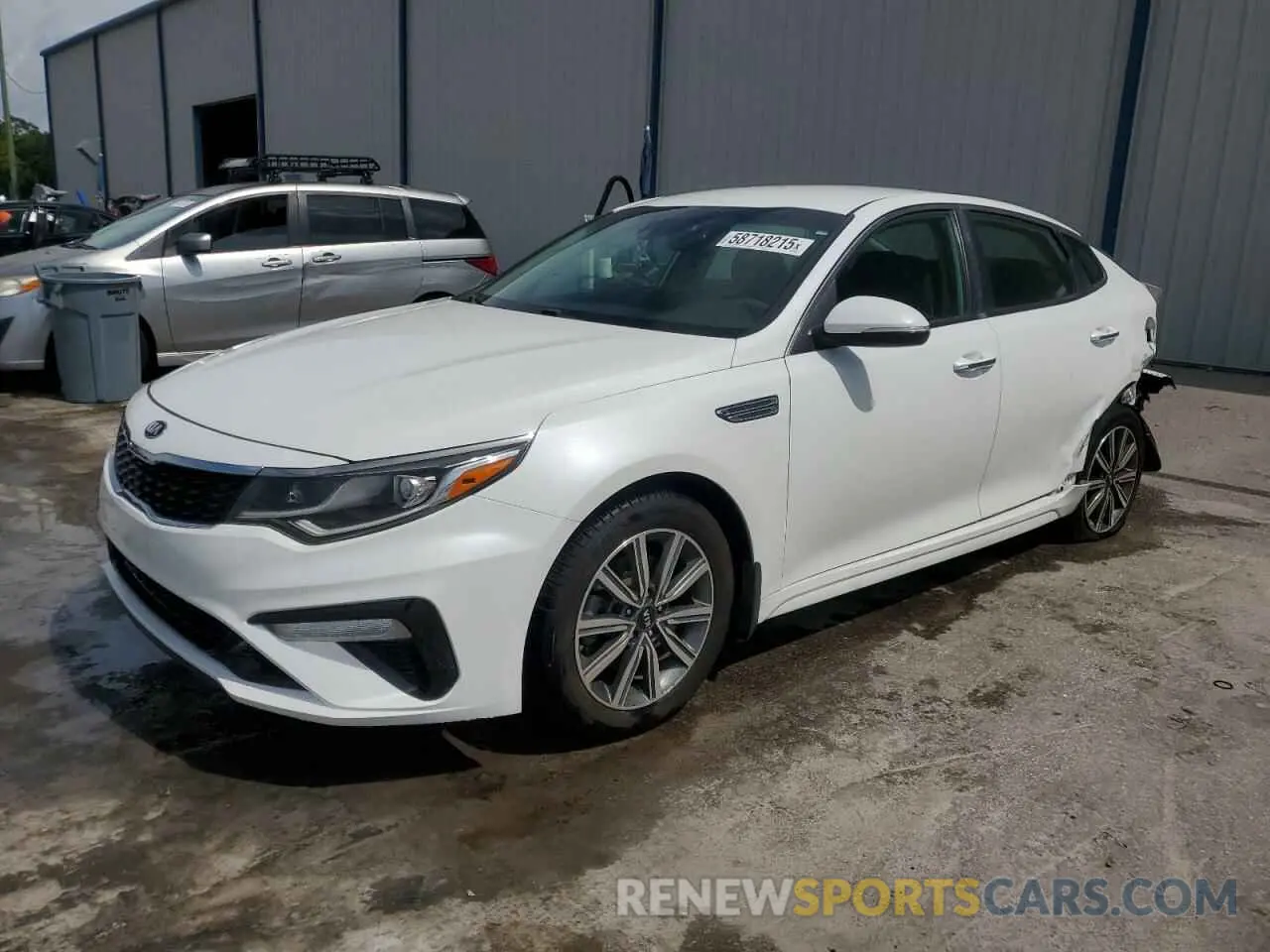 1 Photograph of a damaged car 5XXGT4L38KG361142 KIA OPTIMA 2019