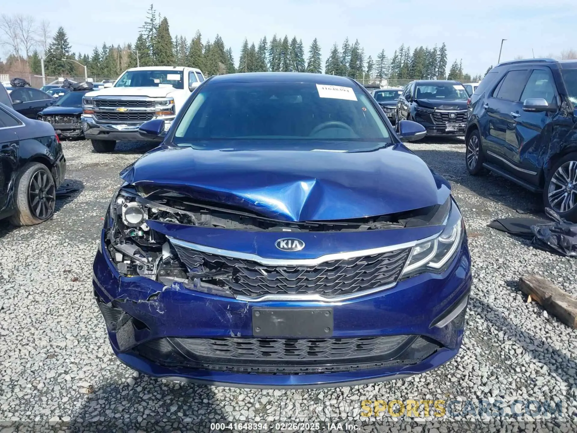13 Photograph of a damaged car 5XXGT4L38KG372240 KIA OPTIMA 2019