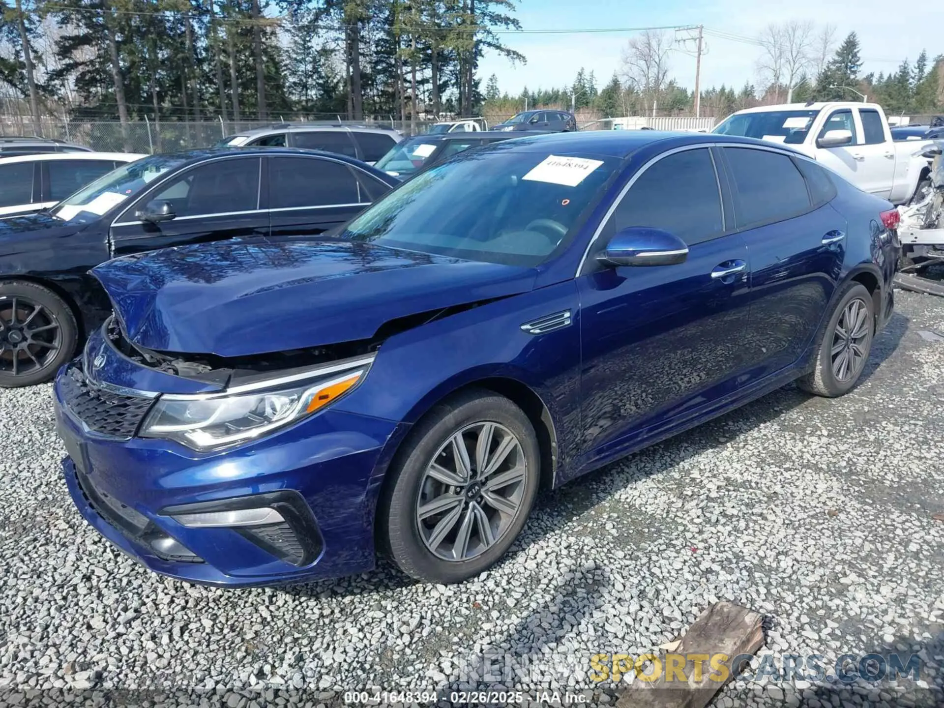 2 Photograph of a damaged car 5XXGT4L38KG372240 KIA OPTIMA 2019