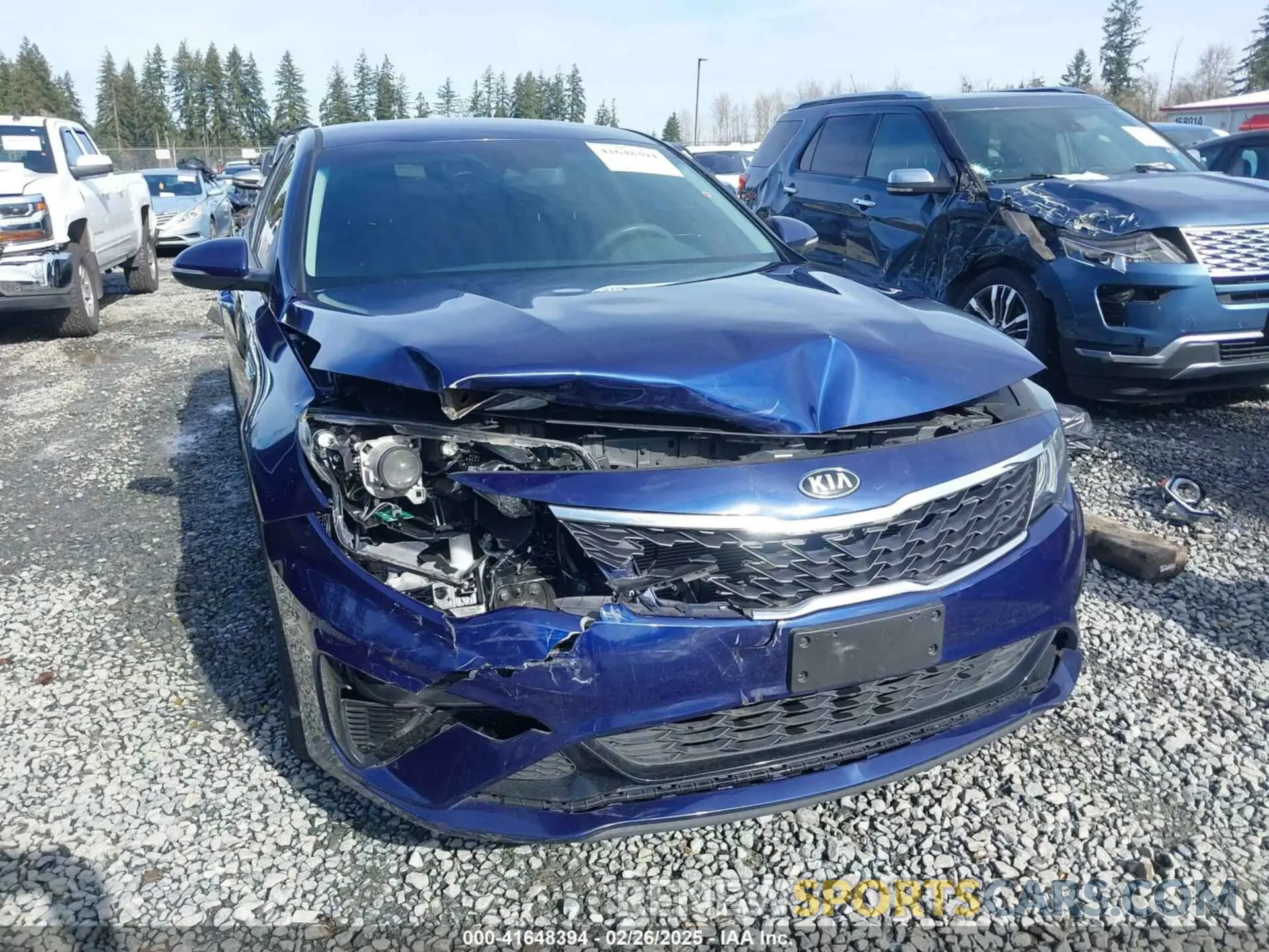 6 Photograph of a damaged car 5XXGT4L38KG372240 KIA OPTIMA 2019