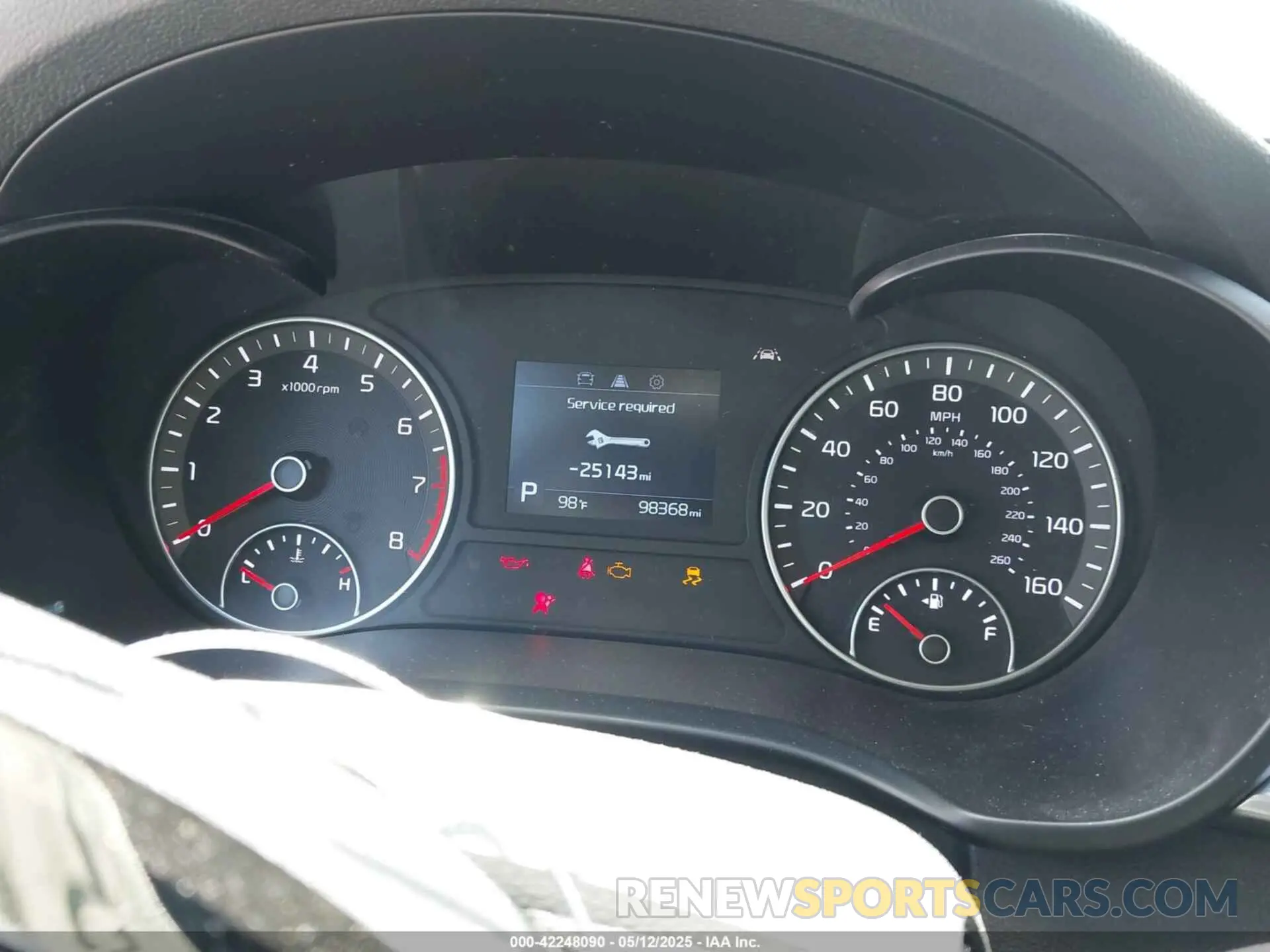 7 Photograph of a damaged car 5XXGT4L38KG372576 KIA OPTIMA 2019