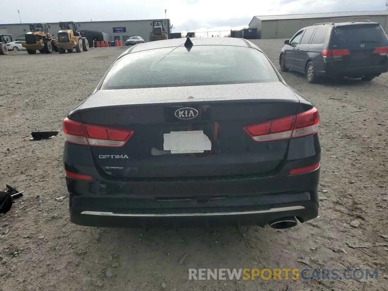 6 Photograph of a damaged car 5XXGT4L38KG373467 KIA OPTIMA 2019