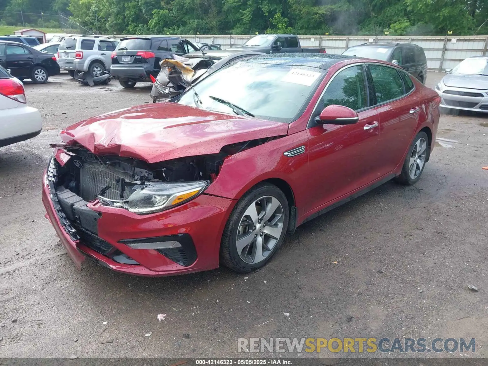 2 Photograph of a damaged car 5XXGT4L38KG375686 KIA OPTIMA 2019