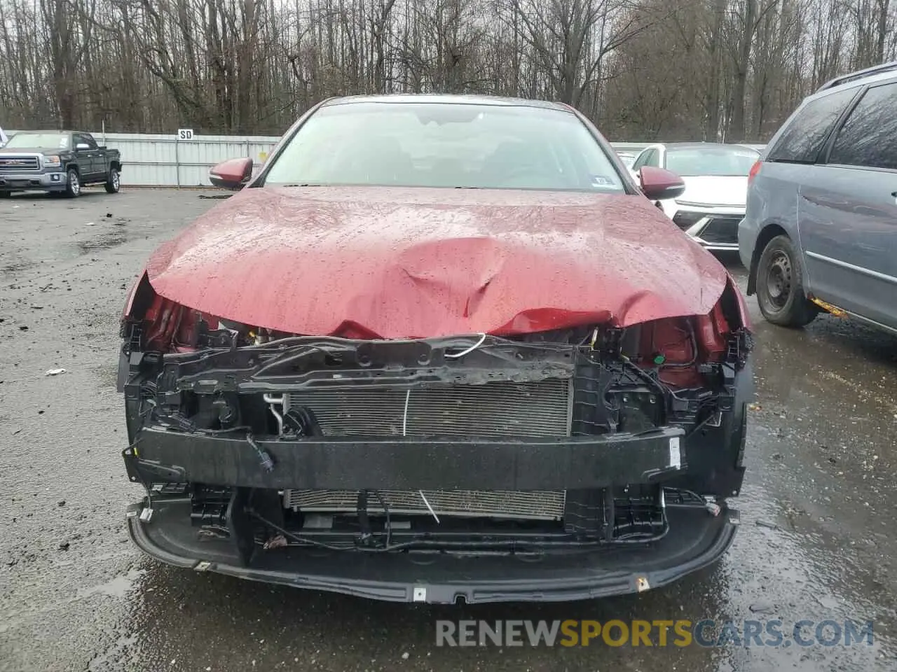 5 Photograph of a damaged car 5XXGT4L38KG375705 KIA OPTIMA 2019