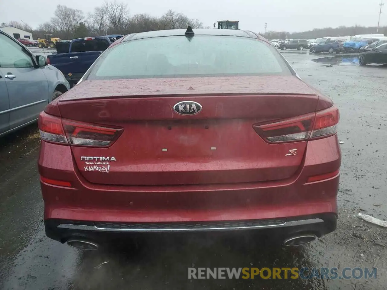 6 Photograph of a damaged car 5XXGT4L38KG375705 KIA OPTIMA 2019