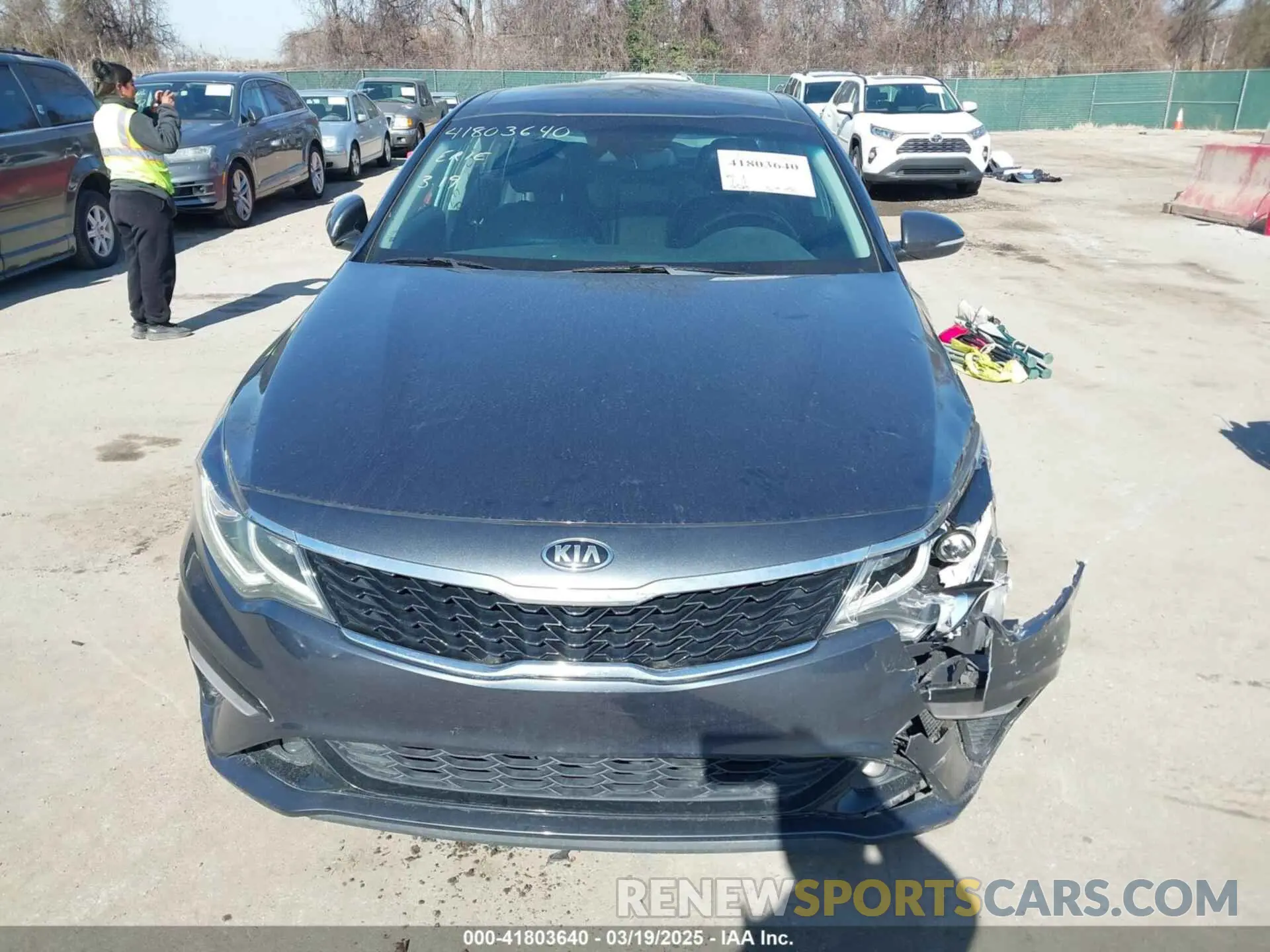 12 Photograph of a damaged car 5XXGT4L38KG376191 KIA OPTIMA 2019