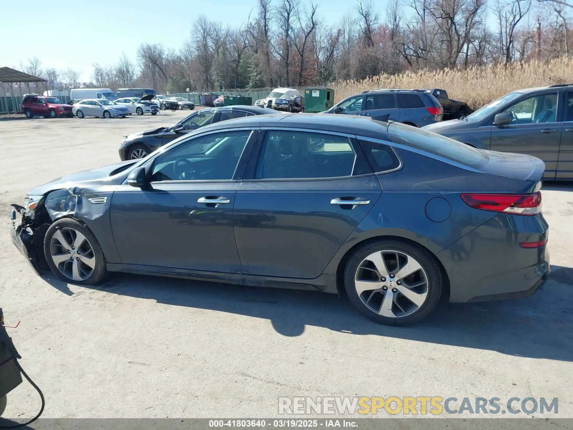14 Photograph of a damaged car 5XXGT4L38KG376191 KIA OPTIMA 2019