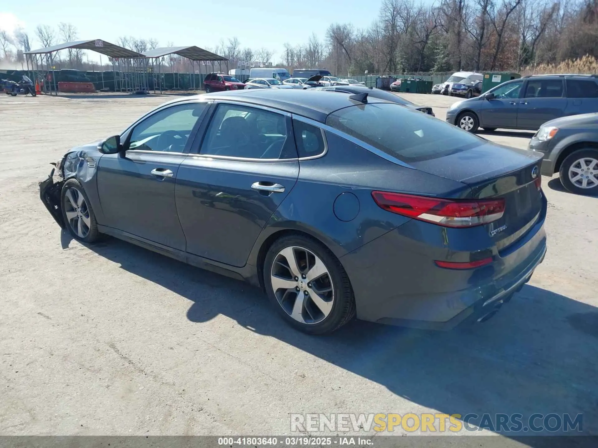 3 Photograph of a damaged car 5XXGT4L38KG376191 KIA OPTIMA 2019