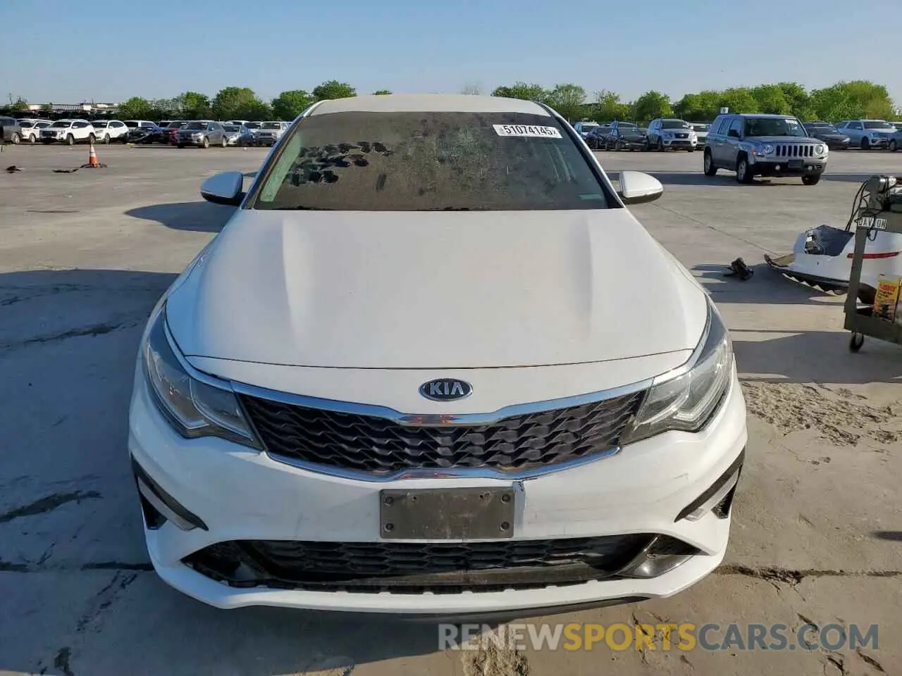 5 Photograph of a damaged car 5XXGT4L38KG376353 KIA OPTIMA 2019