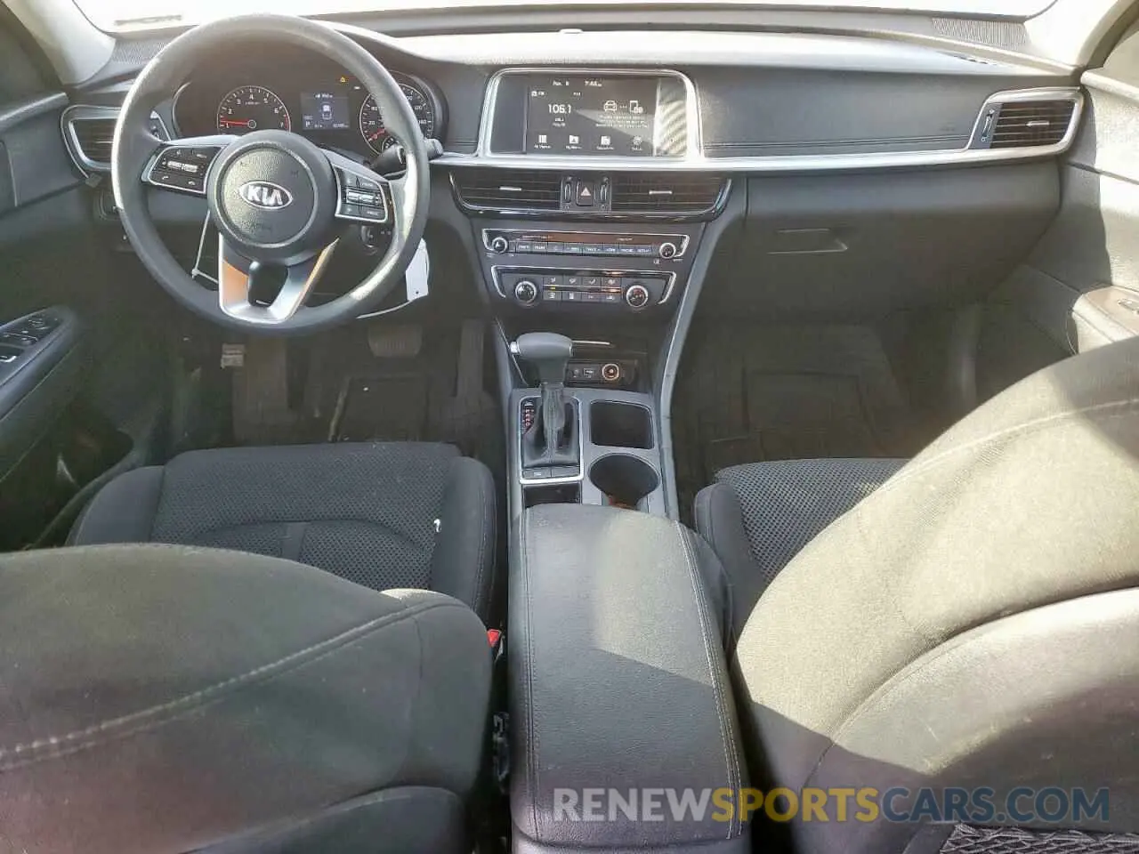 8 Photograph of a damaged car 5XXGT4L38KG376353 KIA OPTIMA 2019
