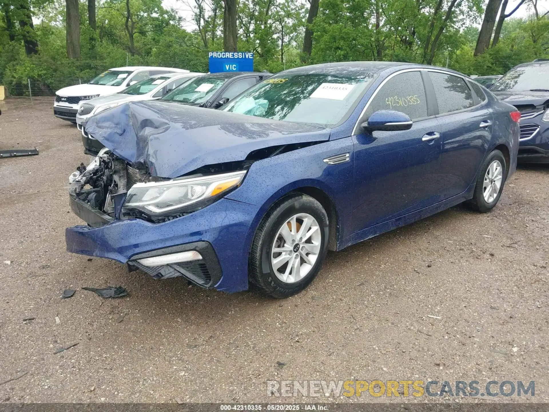 2 Photograph of a damaged car 5XXGT4L39KG275693 KIA OPTIMA 2019