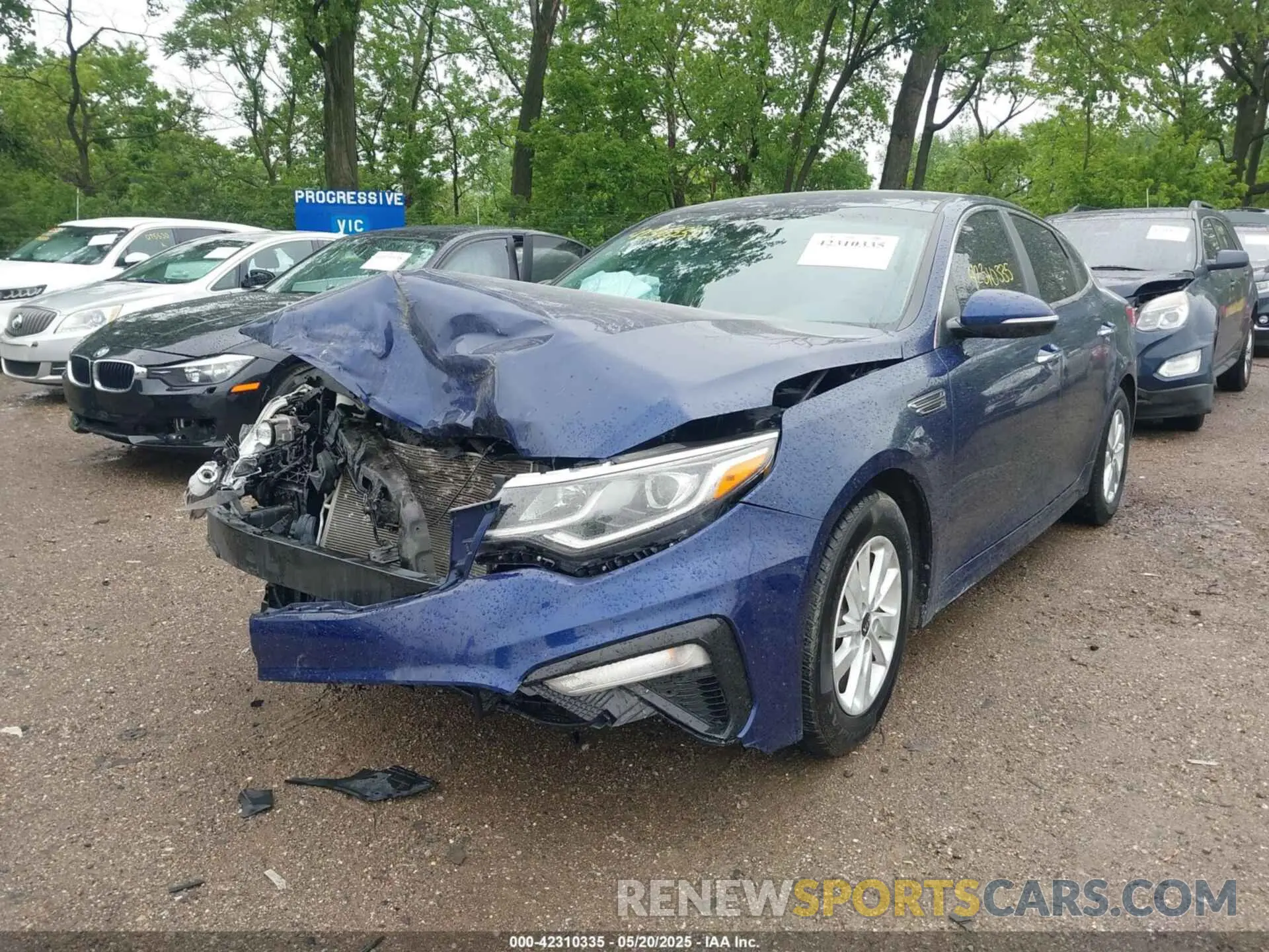 6 Photograph of a damaged car 5XXGT4L39KG275693 KIA OPTIMA 2019