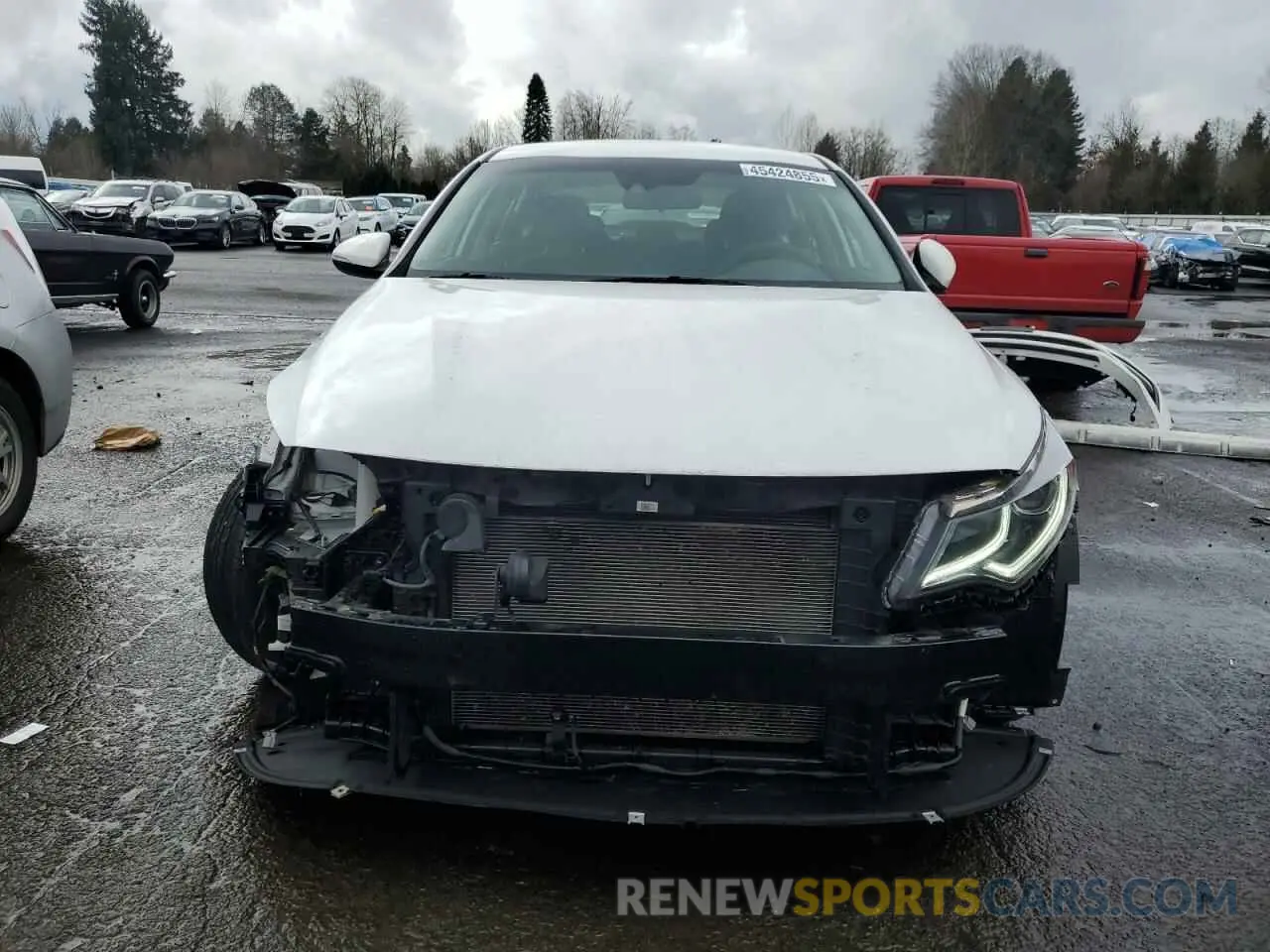 5 Photograph of a damaged car 5XXGT4L39KG282367 KIA OPTIMA 2019