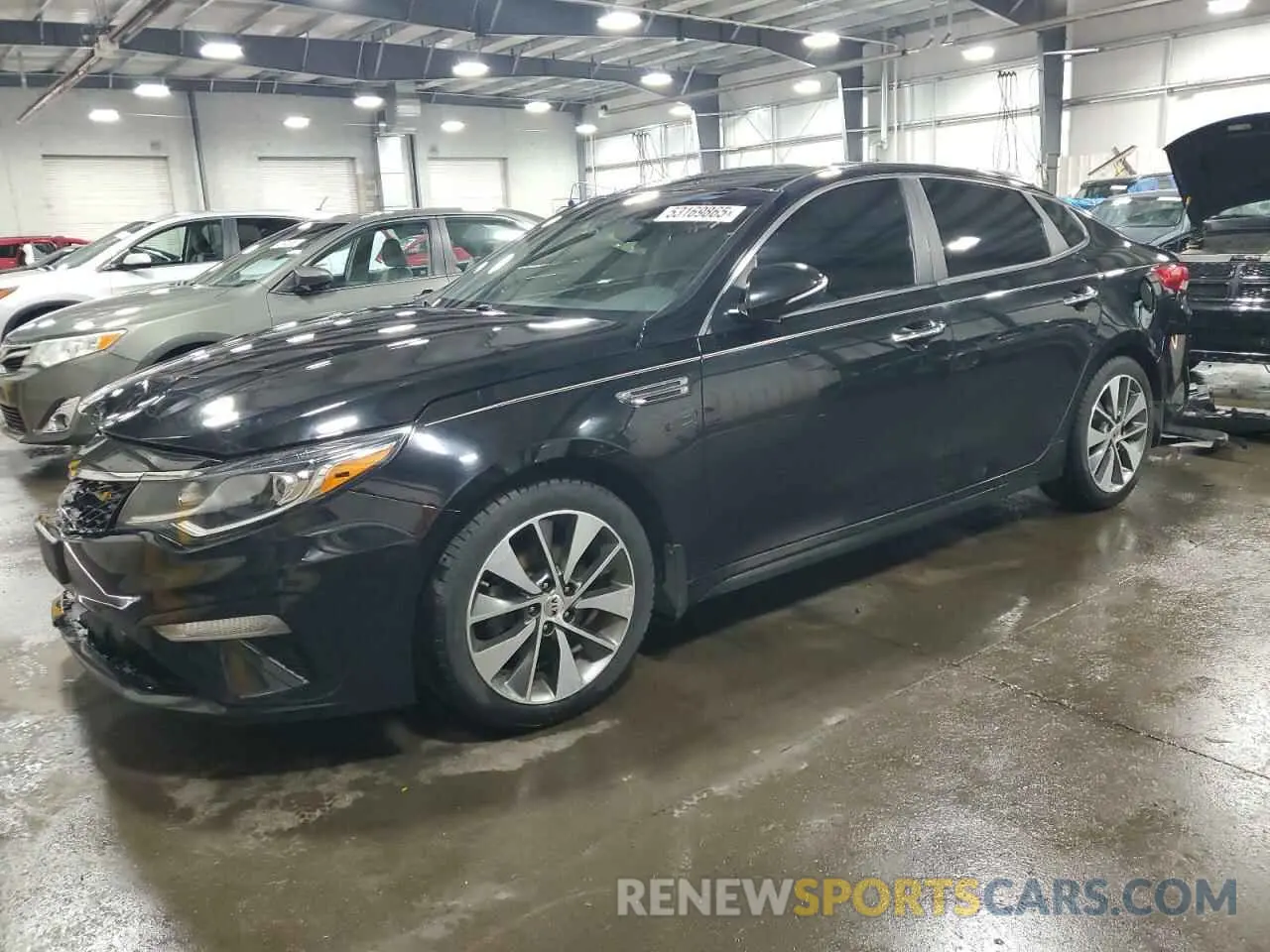 1 Photograph of a damaged car 5XXGT4L39KG296382 KIA OPTIMA 2019
