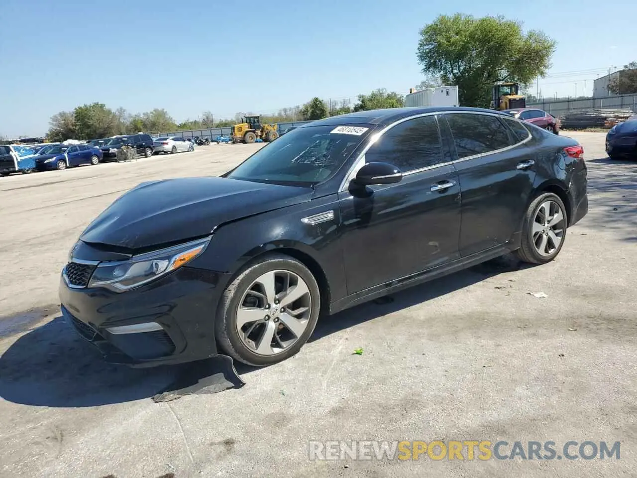 1 Photograph of a damaged car 5XXGT4L39KG305811 KIA OPTIMA 2019